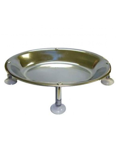 Detalhes do produto OF14 - Prato Inox com Ventosa